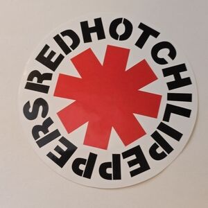 10/$10 Red Hot Chili Peppers Sticker